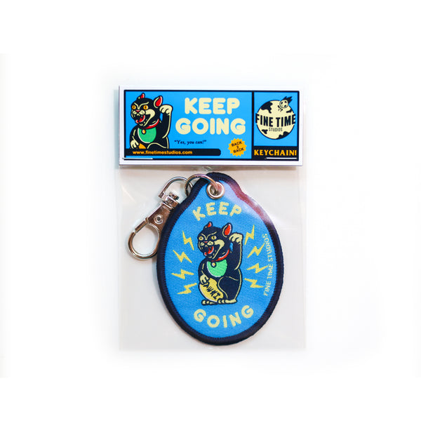 Keep Going Keychain