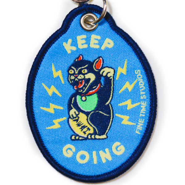 Keep Going Keychain
