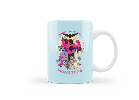 Support your Local Monsters Mug