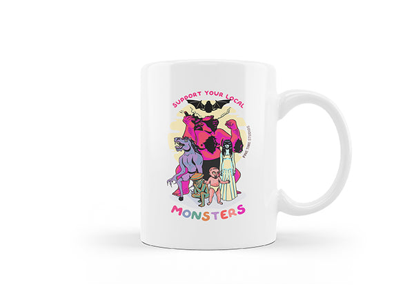 Support your Local Monsters Mug