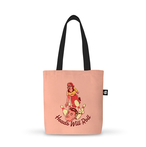 Heads Will Roll Tote Bag