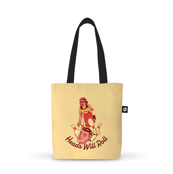 Heads Will Roll Tote Bag