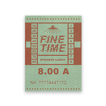 Fine Time Bus Ticket