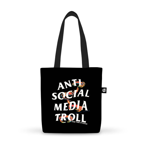 Anti Social Media Troll Tote Bag