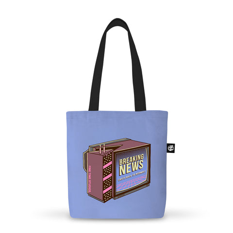 Breaking News Tote Bag