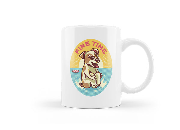 Fine Time Dog Mug