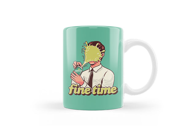 Fine Time Face Splash Mug